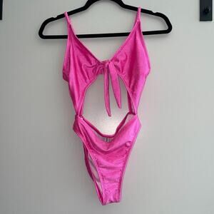 Pink Vintage Swimsuit